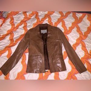 Wilson’s Leather jacket, Mocha size small vintage 2006